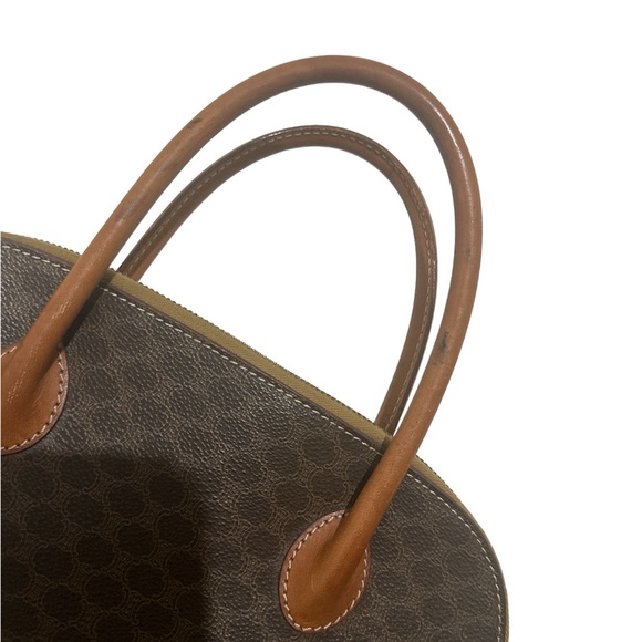 Authentic Celine Vintage Handbag Alma Monogram PVC Preowned - Picture 14 of 14